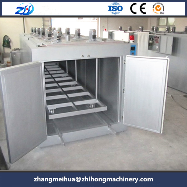 Mould pre-heated hot air drying oven