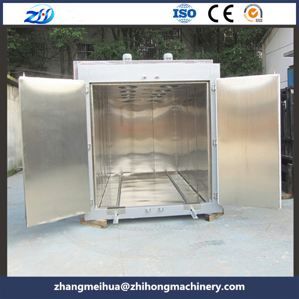 Motor coil hot air drying oven